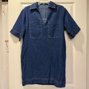 Men's Blue Denim Shirt